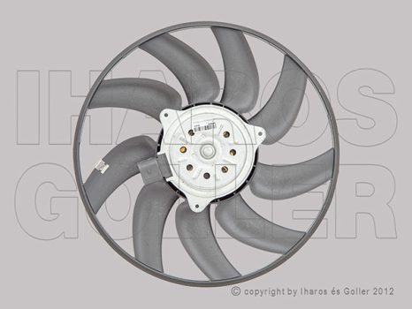 Audi A4 2007.11.01-12.01.31 Hűtőventilátor-motor lapáttal (200W/350mm) (1F47)