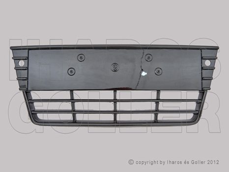 Ford Focus 2011.03.01-2014.09.31 Rács a lökhárítóba, fényes fekete szenzoros (1J1W)