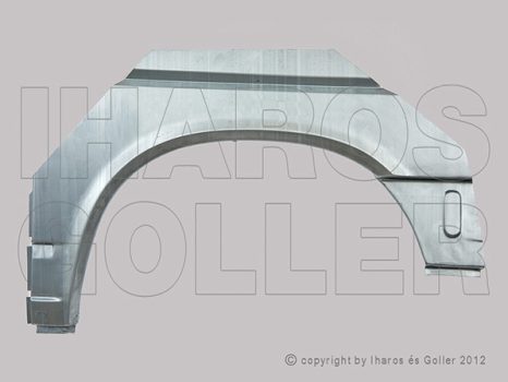 VW Transporter (T4) 1990.09.01-2003.03.31 Hátsó sárvédő javítóív bal (rövid modell)  (19CS)