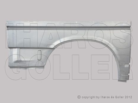 VW Transporter (T4) 1990.09.01-2003.03.31 Hátsó sárvédő alsóész jobb (rövid modell)  (19D1)