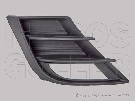 Mazda 3 2009.04.01-2011.10.31 Rács első lökhárítóba jobb (részben zárt) (1PK4)