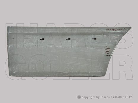 Mercedes C (W203) 2000.06.01-2006.12.31 Hátsó ajtóborító alsóész bal (1I8I)