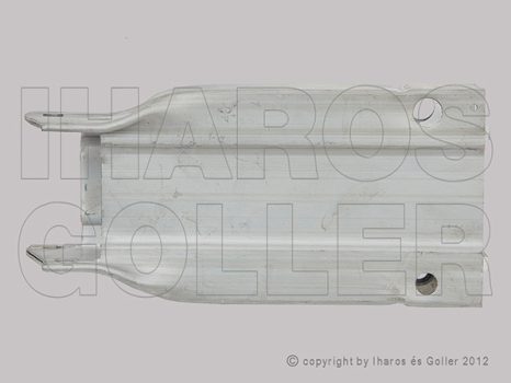 Mercedes C (W204) 2007.01.01-2016.12.31 Első lökhárító merevítő tartó jobb (alu.) (1E80)