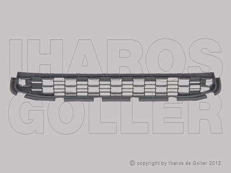 Mitsubishi ASX 2010.01.01- Rács a lökhárítóba középső, alsó 12-16 (1FV6)
