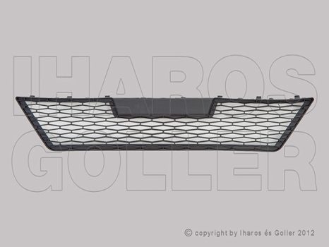 Seat Leon 2009.03.01-2012.11.30 Rács a lökhárítóba közép (1J3G)