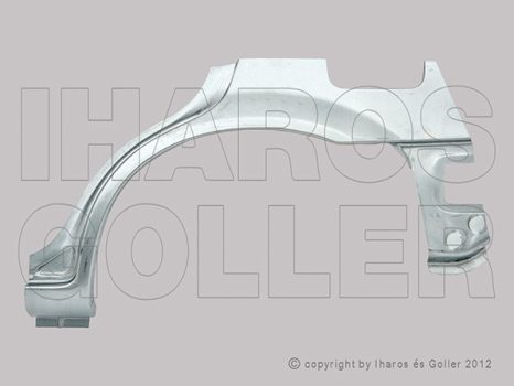 Mazda 323 1998.10.01-2001.01.31 Hátsó sárvédő javítóív bal 5 ajtós (F-tip.)  (18WJ)