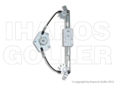 Skoda Superb 2001.12.01-2006.08.31 Ablakemelő motor és panel nélkül, bal hátsó (0YC1)