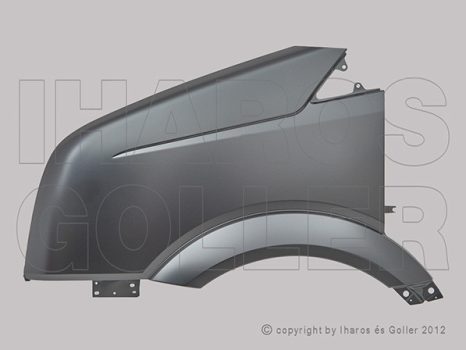 VW Crafter 2006.10.01-2016.11.01 Első sárvédő bal (1468)