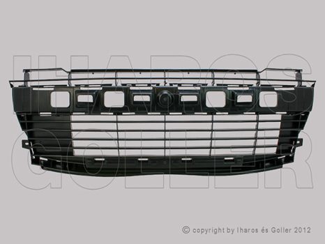 Peugeot 206+ 2009.03.01-2012.12.31 Rács a lökhárítóba közép (17Y2)