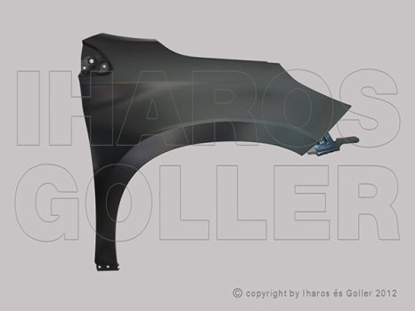 Peugeot 2008 2013.03.01-2016.03.31 Első sárvédő jobb (12HH)