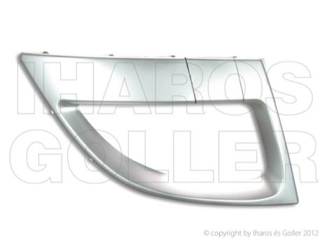 Renault Megane Scenic 2009.06.01-2012.01.31 Ködlámpa keret jobb (vonószem borítással) (00UB)
