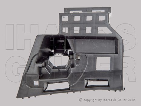 Skoda Octavia (5E) 2013.02.01-2016.09.30 Első lökhárító tartó bal (lökhárítóra) (18C9)