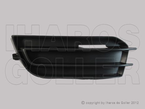 Audi A1 (8X) 2010.01.01-2014.12.01 Rács a lökhárítóba bal, fekete (nem ködlámpás) (087E)