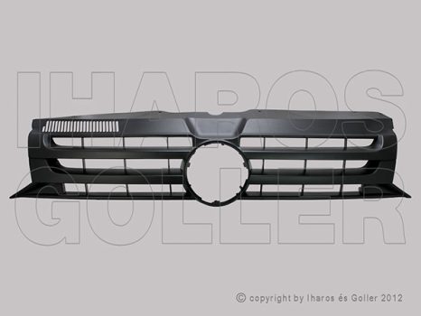 VW Caravelle/Multivan (T5) 2009.10.01-2015.06.30 Hűtődíszrács (fekete) (11HT)