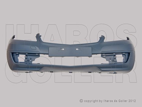 Mercedes A (W169) 2008.06.01-2012.08.31 Első lökhárító borítás, alapozott (CLASSIC) (1341)