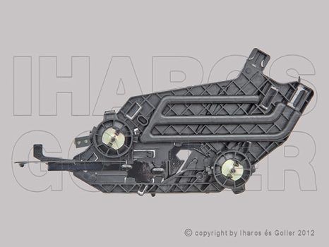 Skoda Octavia (1Z) 2009.01.01-2013.08.31 Fényszóró állító keret jobb (188N)