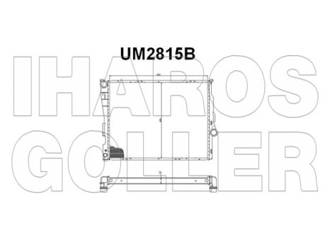 BMW 3 (E46) 1998.04.01-2001.08.31 Vízhűtő (0HJH)