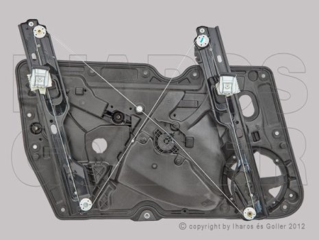 VW Golf VI 2008.10.01-2012.09.30 Ablakem. panellal jobb első, motor nélkül (3/5 a.) (1B84)