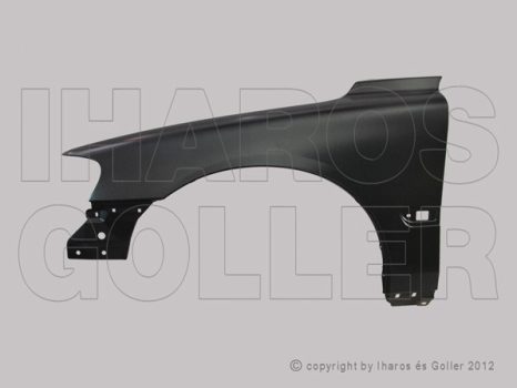 Volvo S60 2000.08.01-2004.02.28 Első sárvédő bal, oldalvillogós (0XPW)
