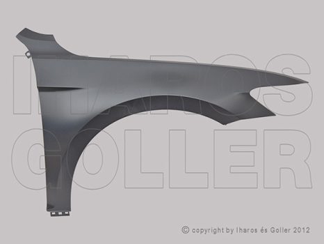 VW Passat (B8) 2014.07.21-2019.07.08 Első sárvédő jobb, nem oldalvillogós (16B5)