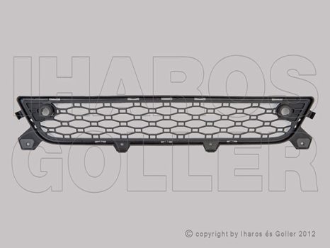 Volvo XC60 2008.01.01-2017.02.28 Rács a lökhárítóba közép, szenzoros (18MM)