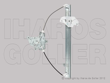 Hyundai Atos 1998.01.01-2004.06.30 Ablakemelő (motor nélkül) jobb első (5 ajtós) (10F6)