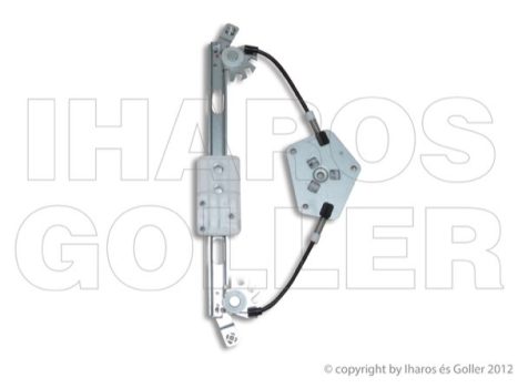 Skoda Superb 2001.12.01-2006.08.31 Ablakemelő motor és panel nélkül, jobb hátsó (0YC2)